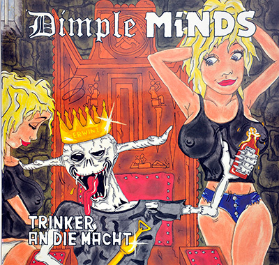DIMPLE MINDS - Trinker an die Macht album front cover vinyl record